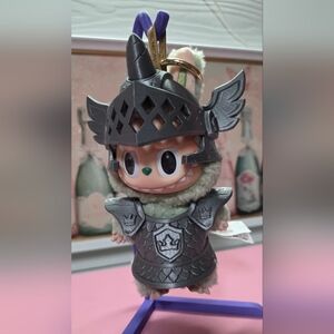 Gray Knight Costume for Small Pets